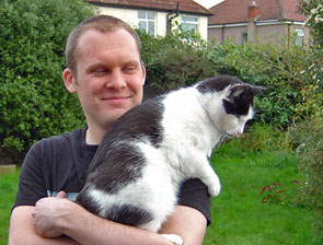 James and his Cat