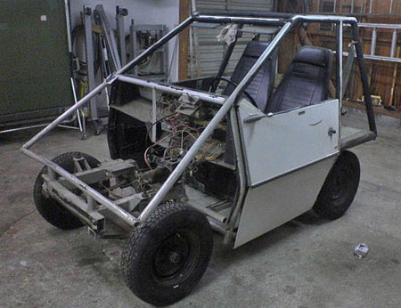 Jerry's Citicar with shell off