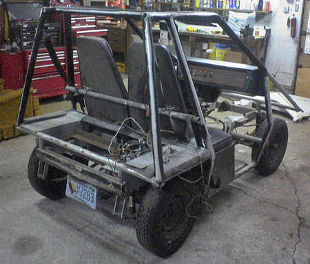 Uncovered Citicar back